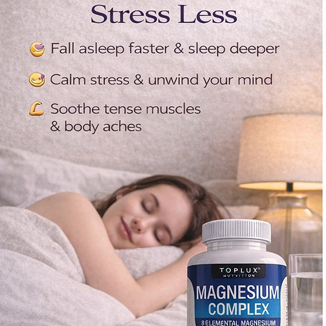 CALMR™ Triple-Form Magnesium Complex Sleep • Stress • Muscle Support