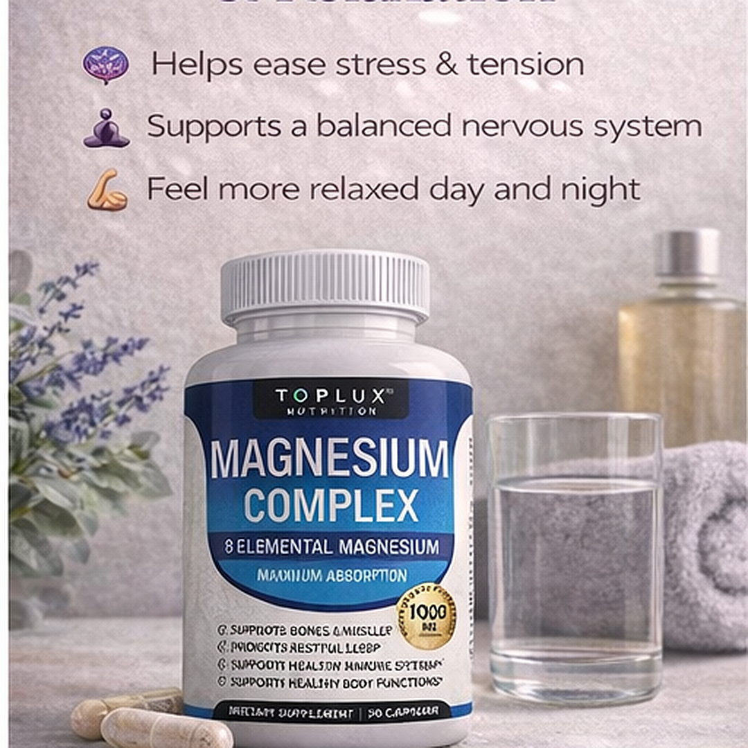 CALMR™ Triple-Form Magnesium Complex Sleep • Stress • Muscle Support